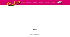 Desktop Screenshot of crup.com.ar