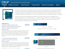 Tablet Screenshot of crup.org.ar